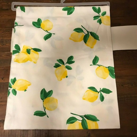 New Kate Spade Make Lemonade Table Runner 90x15" - Picture 5 of 10